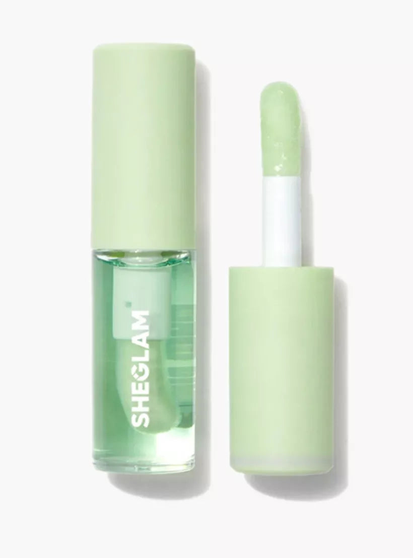 SHEGLAM Jelly Wow Green Apple Envy Hydrating Lip Oil