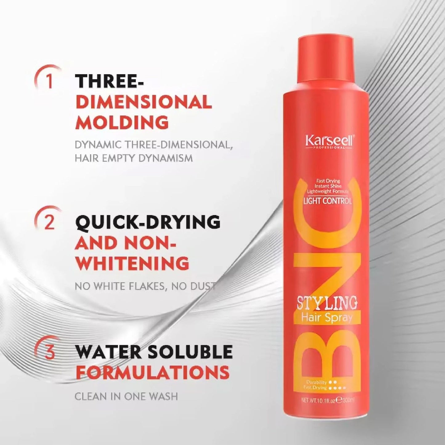 Karseell BNC Hair Styling Spray 300ml