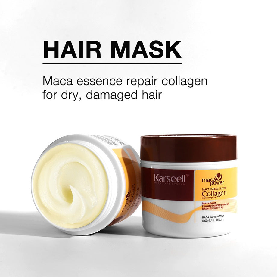 Karseell Collagen Deep Repair Conditioning Argan Oil Collagen Hair Mask - 500 ml